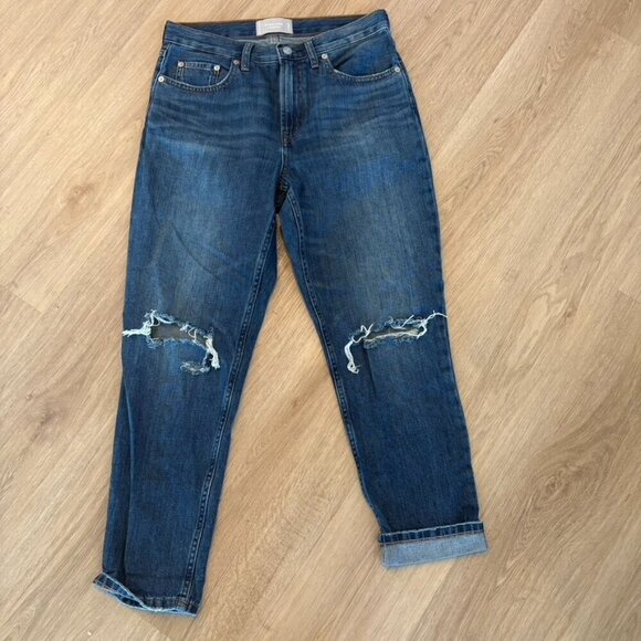 Everlane Denim - Everlane the summer jean Crop wide leg Size 27